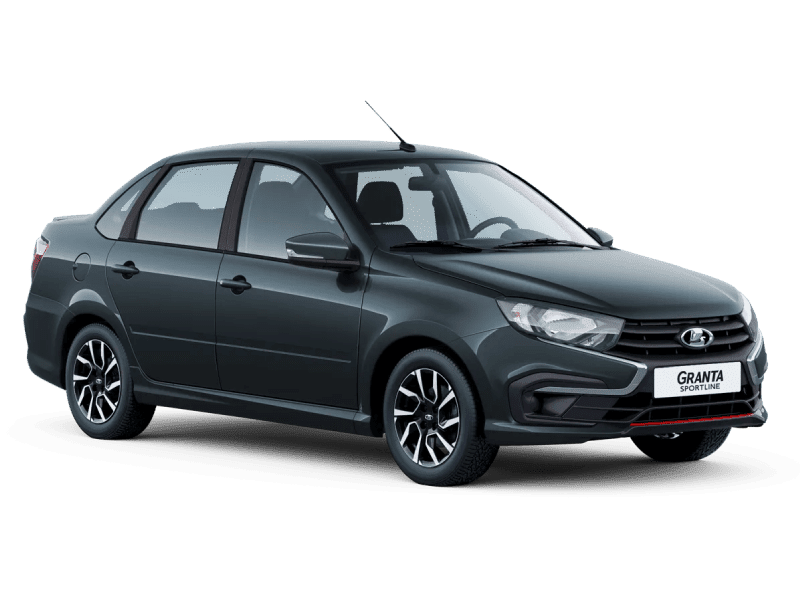 Купить Lada Granta Sportline в вашем городе - СЕРЕБРИСТО-ТЕМНО-СЕРЫЙ "БОРНЕО" (633) - МЕТАЛЛИК